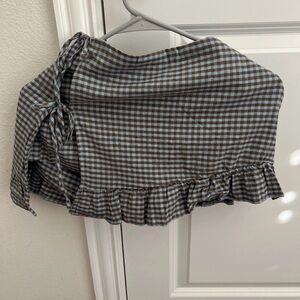 Kimchi Blue Checkered Mini Skirt